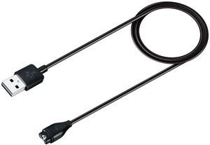 CABLE USB CHARGING SMARTWATCH GARMIN FENIX 7, 6, 5, 5X, 5S VIVOACTIVE 3 ETC HD24 1M BLACK