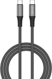 4SMARTS USB-C TO USB-C CABLE PREMIUM CORD 100W 3M BLACK 4SMARTS USB-C TO USB-C CABLE PREMIUM CORD 100W 3M BLACK