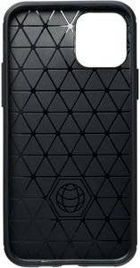 FORCELL CARBON BACK COVER CASE FOR IPHONE 12 MINI BLACK