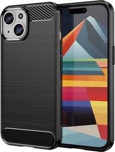 CARBON CASE FOR IPHONE 15 PLUS BLACK