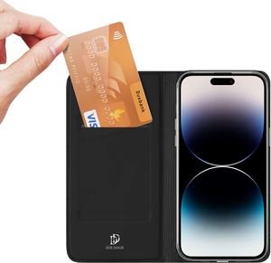 DUX DUCIS SKIN PRO SMOOTH LEATHER CASE FOR APPLE IPHONE 15 PRO BLACK DUX DUCIS SKIN PRO SMOOTH LEATHER CASE FOR APPLE IPHONE 15 PRO BLACK