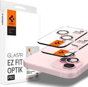 SPIGEN GLASS TR EZ FIT OPTIK PRO 2 PACK PINK FOR IPHONE 15/15 PLUS/14/14 PLUS SPIGEN GLASS TR EZ FIT OPTIK PRO 2 PACK PINK FOR IPHONE 15/15 PLUS/14/14 PLUS