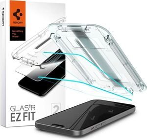 SPIGEN GLASS TR EZ FIT 2 PACK TRANSPARENCY FOR IPHONE 15 PLUS SPIGEN GLASS TR EZ FIT 2 PACK TRANSPARENCY FOR IPHONE 15 PLUS