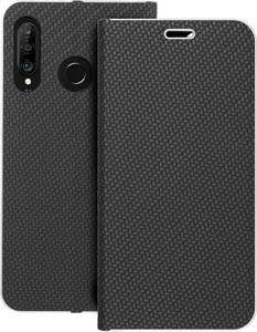 LUNA CARBON FLIP CASE FOR  APPLE IPHONE 12 / 12 PRO BLACK