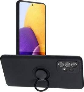 FORCELL SILICONE RING CASE FOR SAMSUNG GALAXY A52 5G / A52 LTE ( 4G ) / A52S BLACK