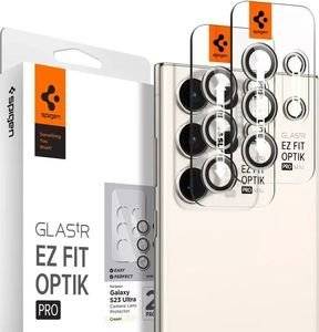 SPIGEN GLASS EZ FIT OPTIK PRO 2 PACK CREAM FOR SAMSUNG GALAXY S23 ULTRA