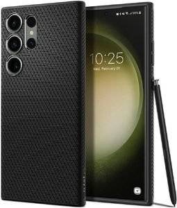 SPIGEN LIQUID AIR BLACK FOR SAMSUNG GALAXY S23 ULTRA