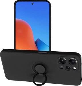 SILICONE RING CASE FOR XIAOMI REDMI 12 4G BLACK