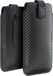 FORCELL POCKET CARBON CASE SIZE 06 FOR NOKIA C5 / E51 / E52 / 515 SAMSUNG S5610