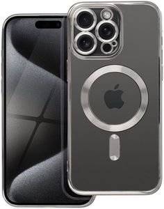 ELECTRO MAG COVER CASE WITH MAGSAFE FOR IPHONE 15 PRO MAX GREY TITANIUM