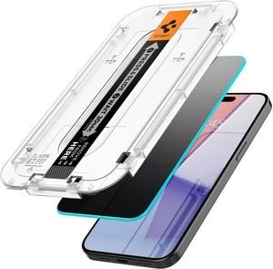 SPIGEN GLASS TR EZ FIT (PRIVACY) 2 PACK TRANSPARENCY FOR IPHONE 15 PRO