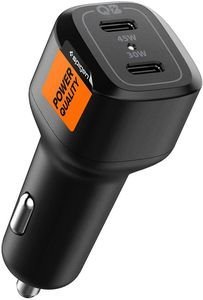 SPIGEN ARCSTATION CAR CHARGER PC2200 2-PORT/USB-C PD3.0 PPS 45W/USB-C PD3.0 30W PPS 25W/TOTAL 75W