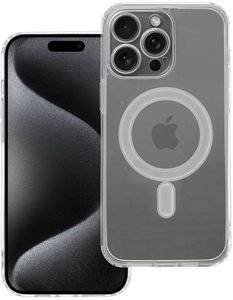CLEAR MAG COVER CASE WITH CAMERA PROTECTION WITH MAGSAFE FOR IPHONE 15 PRO MAX