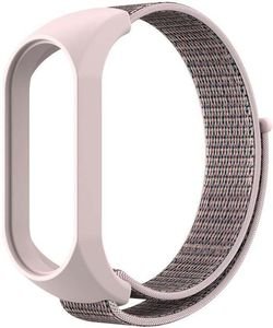 STRAP NYLON FOR SMARTBAND XIAOMI MI BAND 5 / 6 / 7 PINK (07)