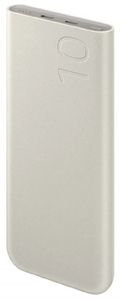 SAMSUNG EBP3400XU POWERBANK 10000MAH 25W POWER DELIVERY PD + QUICK CHARGE 3.0 2X TYPE-C BEIGE SAMSUNG EBP3400XU POWERBANK 10000MAH 25W POWER DELIVERY PD + QUICK CHARGE 3.0 2X TYPE-C BEIGE