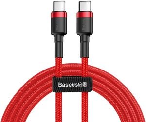 BASEUS CAFULE TYPE-C PD2.0 60W FLASH CHARGING 20V 3A 2M RED BASEUS CAFULE TYPE-C PD2.0 60W FLASH CHARGING 20V 3A 2M RED