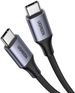 CHARGING CABLE UGREEN 240W US535 TYPE-C/TYPE-C BLACK 1M 15311 CHARGING CABLE UGREEN 240W US535 TYPE-C/TYPE-C BLACK 1M 15311