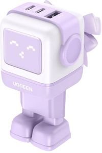 CHARGER GAN UGREEN CD361 65W PDX2+QC4.0 PURPLE 35291 CHARGER GAN UGREEN CD361 65W PDX2+QC4.0 PURPLE 35291