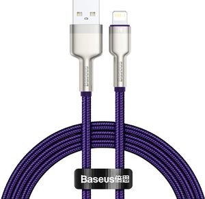 BASEUS CAFULE CABLE USB LIGHTNING 2.4A 1M PURPLE