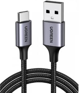 UGREEN CHARGING CABLE US288 TYPE-C BLACK 2M 60128 3A