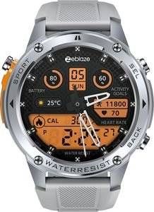 SMARTWATCH ZEBLAZE STRATOS 2 ULTRA WITH HEART RATE SILVER