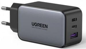 UGREEN CHARGER GAN X553 65W PDX2+QC4.0 GRAY 35042