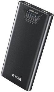 POWER BANK WK 10000MAH 12W USBX2 BLACK WP-101