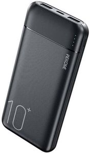 POWER BANK WK 10000MAH 10W USBX2 BLACK WP-01