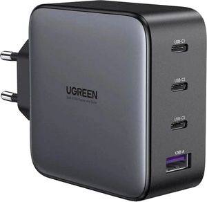 CHARGER GAN UGREEN CD226 100W PDX3+QC4.0 GREY 40747
