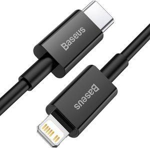 BASEUS SUPERIOR USB-C TO LIGHTNING CABLE 20W 1M BLACK