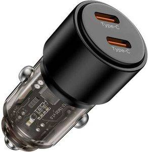 CAR CHARGER WK 12W DUAL USB 2.4A SILVER WP-C25
