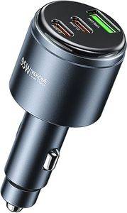 CAR CHARGER WK 95W DUAL PD+USB BLUE WP-C58