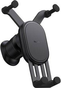 BASEUS STABLE GRAVITATIONAL CAR PHONE HOLDER TO VENTILATION GRID BLACK