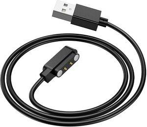 CHARGING CABLE FOR HOCO Y25 2-PIN 0.6M, BLACK