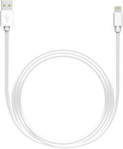 LAMTECH CHARGING & DATACABLE LIGHTNING 2M WHITE LAM441013
