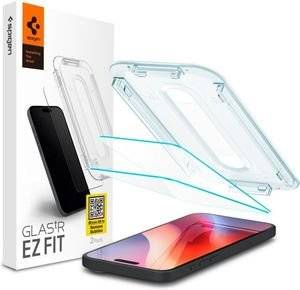 SPIGEN GLASS TR EZ FIT 2 PACK TRANSPARENCY FOR IPHONE 16 PRO