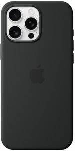 APPLE IPHONE 16 PRO MAX SILICONE CASE WITH MAGSAFE BLACK MYYT3