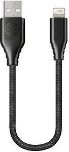 FOREVER CORE MFI CABLE USB - LIGHTNING 0,2 M 2,4A BLACK