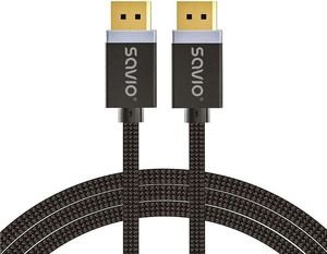 SAVIO CL-166 DISPLAYPORT (M)  DISPLAYPORT (M) V1.4 CABLE 2M