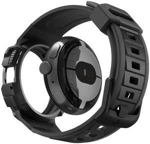 SPIGEN RUGGED ARMOR PRO BLACK FOR GOOGLE PIXEL WATCH/WATCH 2