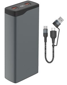 4SMARTS POWER BANK VOLTHUB PRO 26800MAH 22.5W WITH QUICK CHARGE PD GUNMETAL 4SMARTS POWER BANK VOLTHUB PRO 26800MAH 22.5W WITH QUICK CHARGE PD GUNMETAL