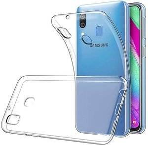 BACK CASE ULTRA SLIM 0.3MM FOR SAMSUNG GALAXY A40 TRANSPARENT