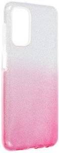FORCELL SHINING CASE FOR SAMSUNG GALAXY A53 5G CLEAR/PINK