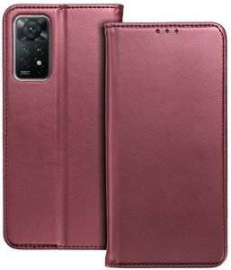 SMART MAGNETO BOOK CASE FOR XIAOMI REDMI NOTE 12 4G BURGUNDY