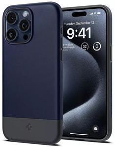 SPIGEN STYLE ARMOR MAGSAFE MIDNIGHT INDIGO FOR IPHONE 15 PRO MAX SPIGEN STYLE ARMOR MAGSAFE MIDNIGHT INDIGO FOR IPHONE 15 PRO MAX