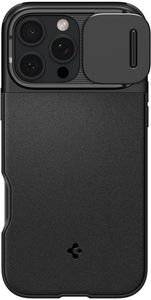 SPIGEN OPTIK ARMOR MAGSAFE BLACK FOR IPHONE 16 PRO MAX