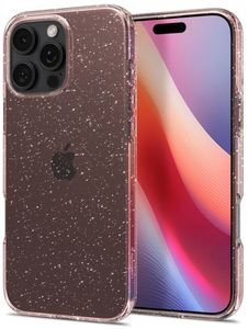 SPIGEN LIQUID CRYSTAL GLITTER ROSE QUARTZ FOR IPHONE 16 PRO SPIGEN LIQUID CRYSTAL GLITTER ROSE QUARTZ FOR IPHONE 16 PRO