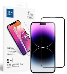 BLUE STAR TEMPERED GLASS FOR APPLE IPHONE 14 PRO MAX 5D FULL COVER BLACK BLUE STAR TEMPERED GLASS FOR APPLE IPHONE 14 PRO MAX 5D FULL COVER BLACK