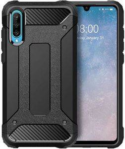 FORCELL ARMOR BACK COVER CASE FOR SAMSUNG GALAXY A50 BLACK