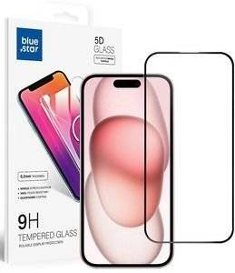 BLUE STAR TEMPERED GLASS FORAPPLE IPHONE 16 PRO 5D FULL COVER BLACK BLUE STAR TEMPERED GLASS FORAPPLE IPHONE 16 PRO 5D FULL COVER BLACK